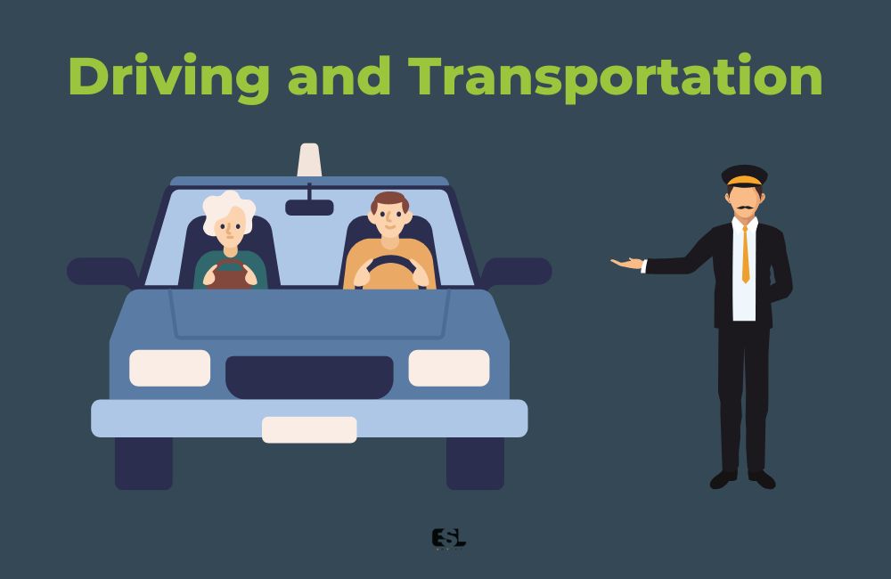 Common Driving and Transportation Vocabulary for Commuters