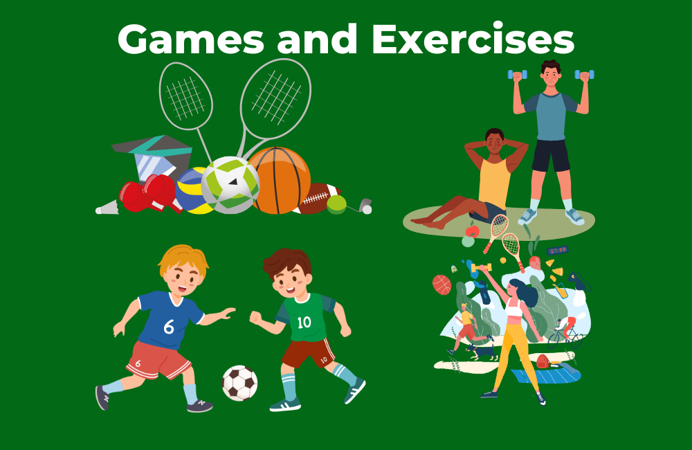 Terms to Talk About Games and Exercises in English