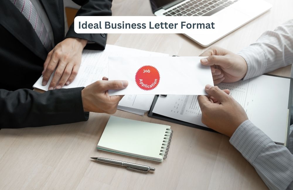 business letter presentation example